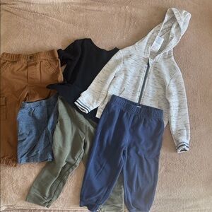 Toddler Boys Clothing Bundle Size 24 Months, 7 Piece Set, Good Condition